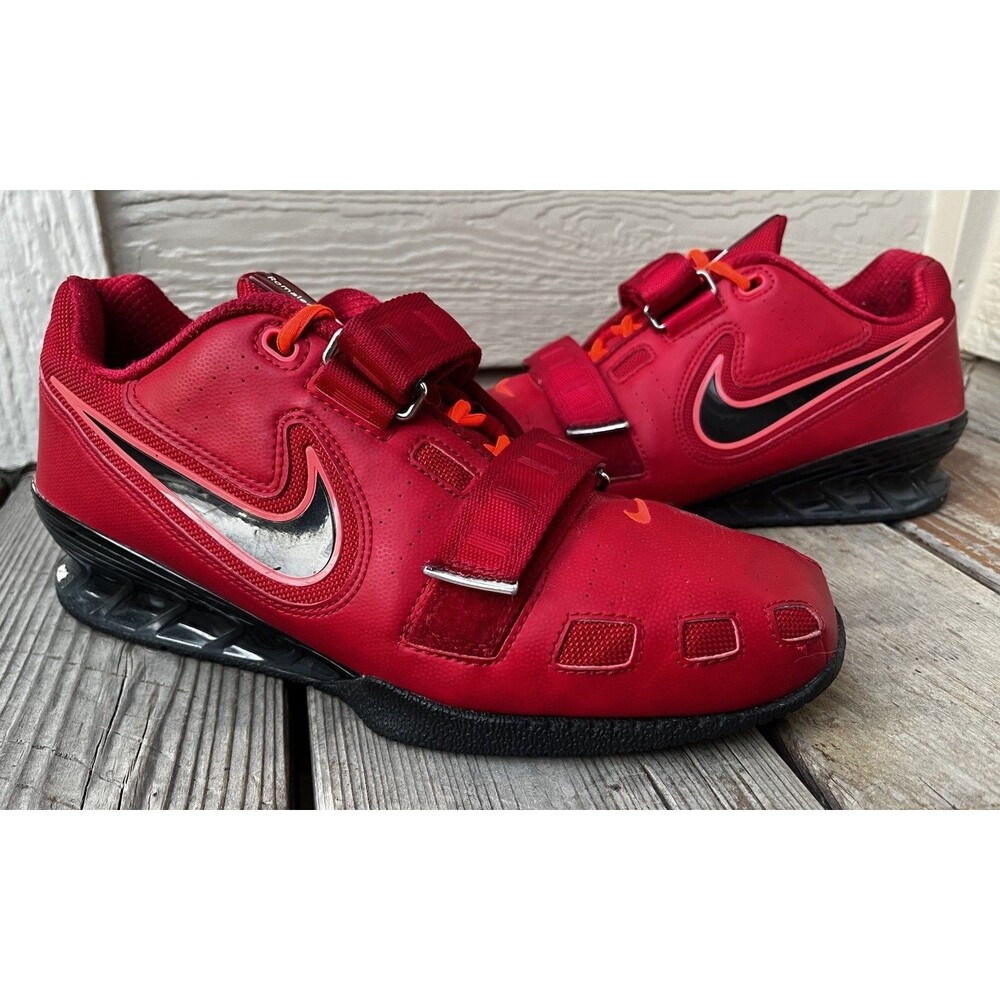 Nike Romaleos 2 Men's 9.5 Weightlifting Shoes Red/Black 476927-606